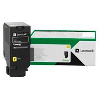 TONER LEXMARK 71C80Y0 AMARILLO, ESTANDAR 5000 PAGINAS, PARA CS