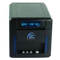 MINIPRINTER EC LINE EC-PM-80340, NEGRO, TERMICA, 80 MM, USB, SERIAL, ETHERNET (RED), RJ11, CORTE AUTOMATICO, 300 MM