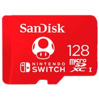 MEMORIA SANDISK MICRO SDXC 128GB NINTENDO SWITCH 100MB