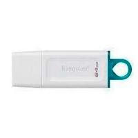 MEMORIA FLASH USB KINGSTON DATA TRAVELER EXODIA 64GB GEN 1 3.2 TIPO A BLANCO C