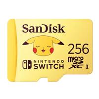 MEMORIA SANDISK MICRO SDXC 256GB NINTENDO SWITCH POKEMON PIKACHU 100MB