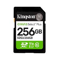 MEMORIA FLASH SD KINGSTON SDXC CANVAS SELECT 256GB 150MB