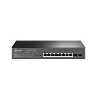 SWITCH TP-LINK SG2210MP GIGABIT ADMINISTRABLE OMADA SDN 8 PUERTOS POE CAPA 2 CON 2 RANURAS SFP GIGABIT 802.3AT