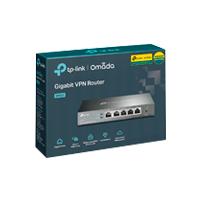 ROUTER VPN TP-LINK ER605 GIGABIT OMADA BALANCEADOR DE CARGA GIGABIT 4 PUERTOS WAN 1 PUERTO WAN GIGABIT Y 3 PUERTOS WAN