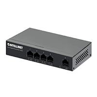 POE SWITCH,INTELLINET,561792,GB  5 PTOS 30W