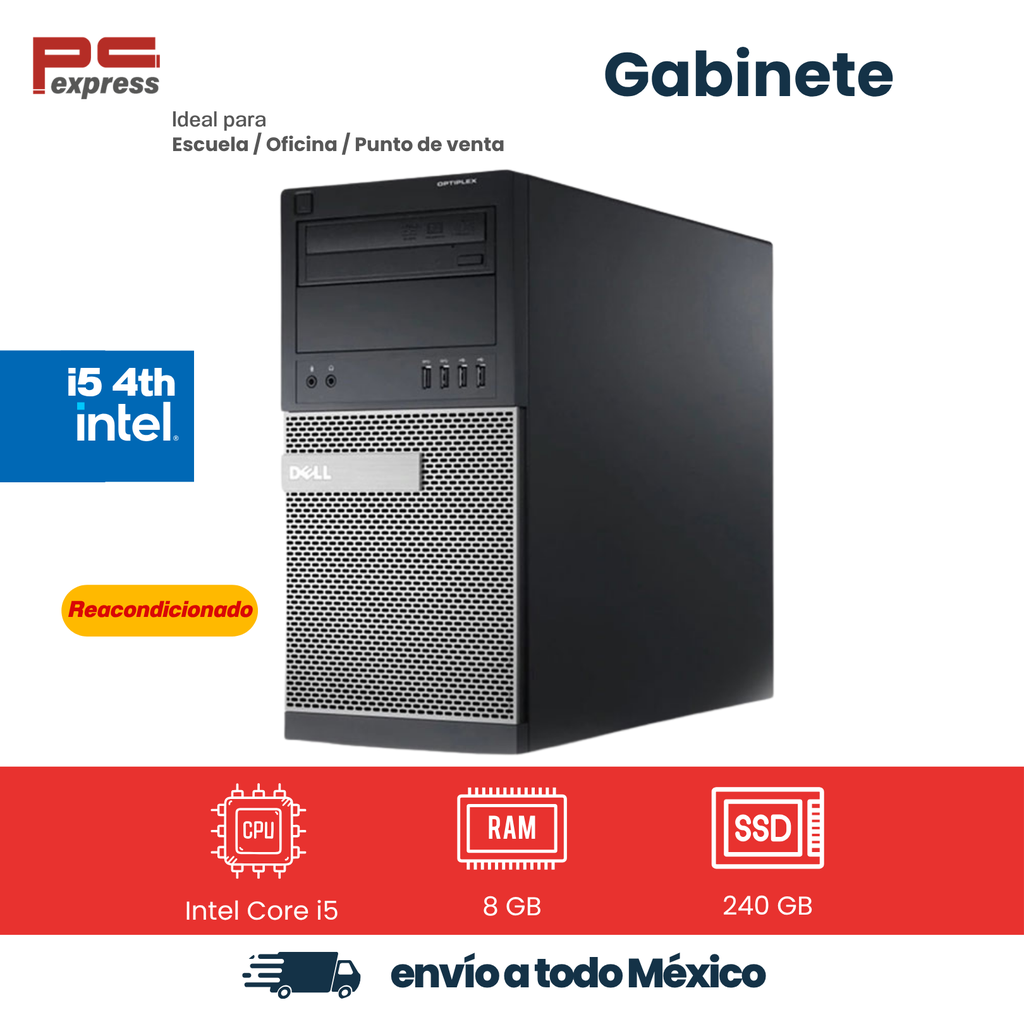 Solo gabinete Dell OptiPlex 3020 MT
