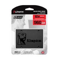 UNIDAD DE ESTADO SOLIDO KINGSTON INTERNO A400 960GB 2.5 SATA3 7MM LECT.500