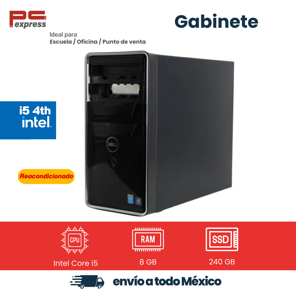 Solo gabinete Dell Inspiron 3847 MT