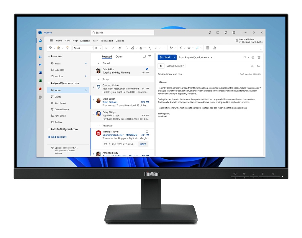 MONITOR LENOVO THINKVISION S24-4E