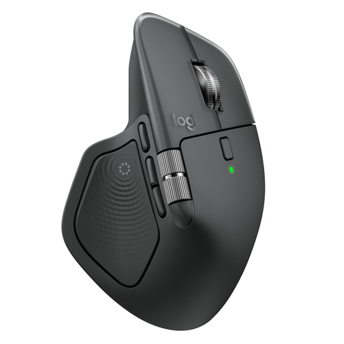 MOUSE LOGITECH MX MASTER 4 INALAMBRICO EASY SWITCH USB LOGI BOLT HASTA 8000 DPI GRAFITO