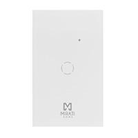 APAGADOR INTELIGENTE DE PARED MIRATI DE 1 APAGADOR TOUCH WIFI 2.4HZ BLUETOOTH