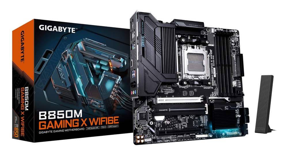 TARJETA MADRE GIGABYTE B850M GAMING X WF6E