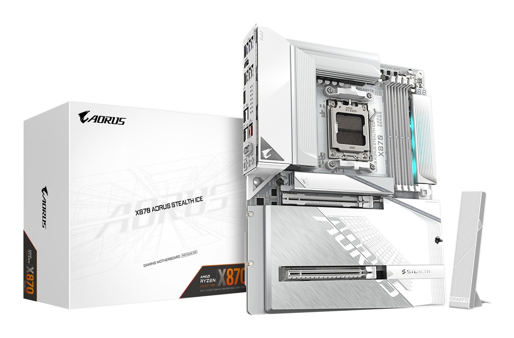 TARJETA MADRE GIGABYTE X870 A STEALTH ICE
