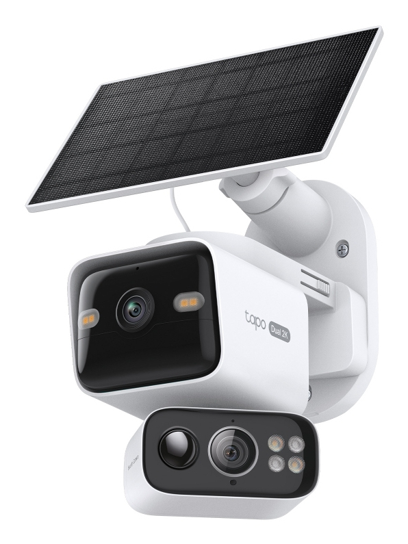 CAMARA DE SEGURIDAD TP LINK TAPO C645D KIT  INTELIGENTE CON DOBLE LENTE 360º CON PANEL SOLAR