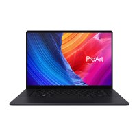 LAPTOP ASUS PROART P16 H7606WP, 16.0 PULGADAS WQXGA 2880X1800, AI RYZEN 9 HX 370, 64GB RAM, 1TB PCIE G4 SSD, NV RTX5070, 8GB, WINDOWS PRO 11, 1 AÑO DE GARANTÍA.