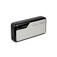 POWER BANK 20,000MAH CARGA RAPIDO, CABLE USB-C Y LIGHTNING INTEGRADOS. 2 PUERTOS USB, MICRO-USB, USB-C 22.5W, THUNDER PERFECT CHOICE