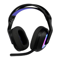 AUDIFONOS GAMING LOGITECH G522 LIGHTSPEED RGB INALAMBRICO RECARGABLE NEGRO
