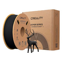 FILAMENTO DE IMPRESION 3D CREALITY HYPER PLA RFID STARDUST BROWN 1.75MM, 1KG CLEAR PLATEECOFRIENDLY BOX