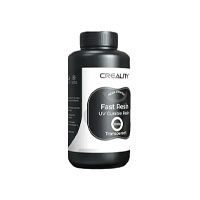 CREALITY QUICK RESIN CLEAR COLOR 1KG BLACK PLASTIC BOTTLE