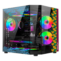 GABINETE OCELOT GAMING BLACK MIZU