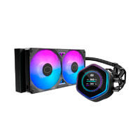 DISIPADOR DE ENFRIAMIENTO LIQUIDO COOLER MASTER MASTERLIQUID ATMOS II LCD 240