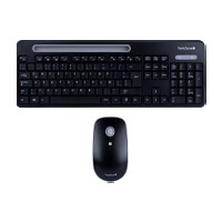 KIT TECLADO Y MOUSE - TECHZONE - TZCOMBINA06 - INALAMBRICO USB A - BATERIAS AA