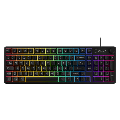 TECLADO GAMER ALAMBRICO BALRAK PRO KG490