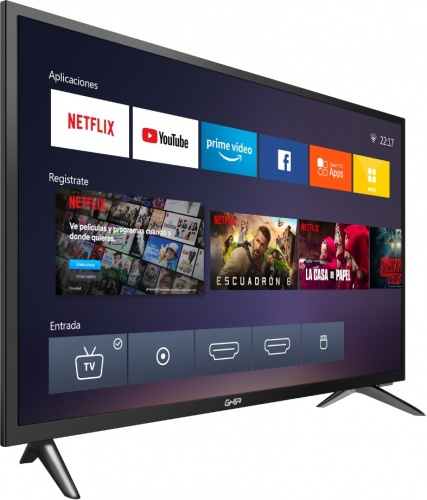 TELEVISION SMART GHIA NETFLIX HD 32 PULG 720P WIFI