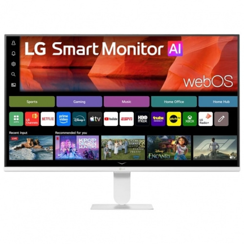 MONITOR LG SMART 27U511SB-W WEBOS FHD 27 PULG,PANEL IPS,120HZ,1920X1080,TR5MS,16:9,250CD