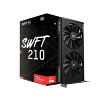 TARJETA DE VIDEO XFX AMD RADEON RX 7600 SPEEDSTER SWFT 210 DUAL FAN
