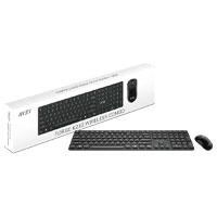 KIT DE TECLADO Y MOUSE INALAMBRICOS  FORGE K210 W COMBO US USB 2.0