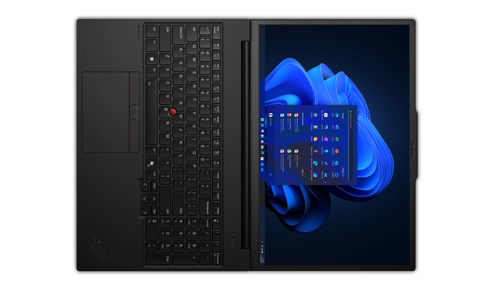 Vista adicional de Laptop Lenovo Workstation P16s Gen 4 — 21QWS06K00