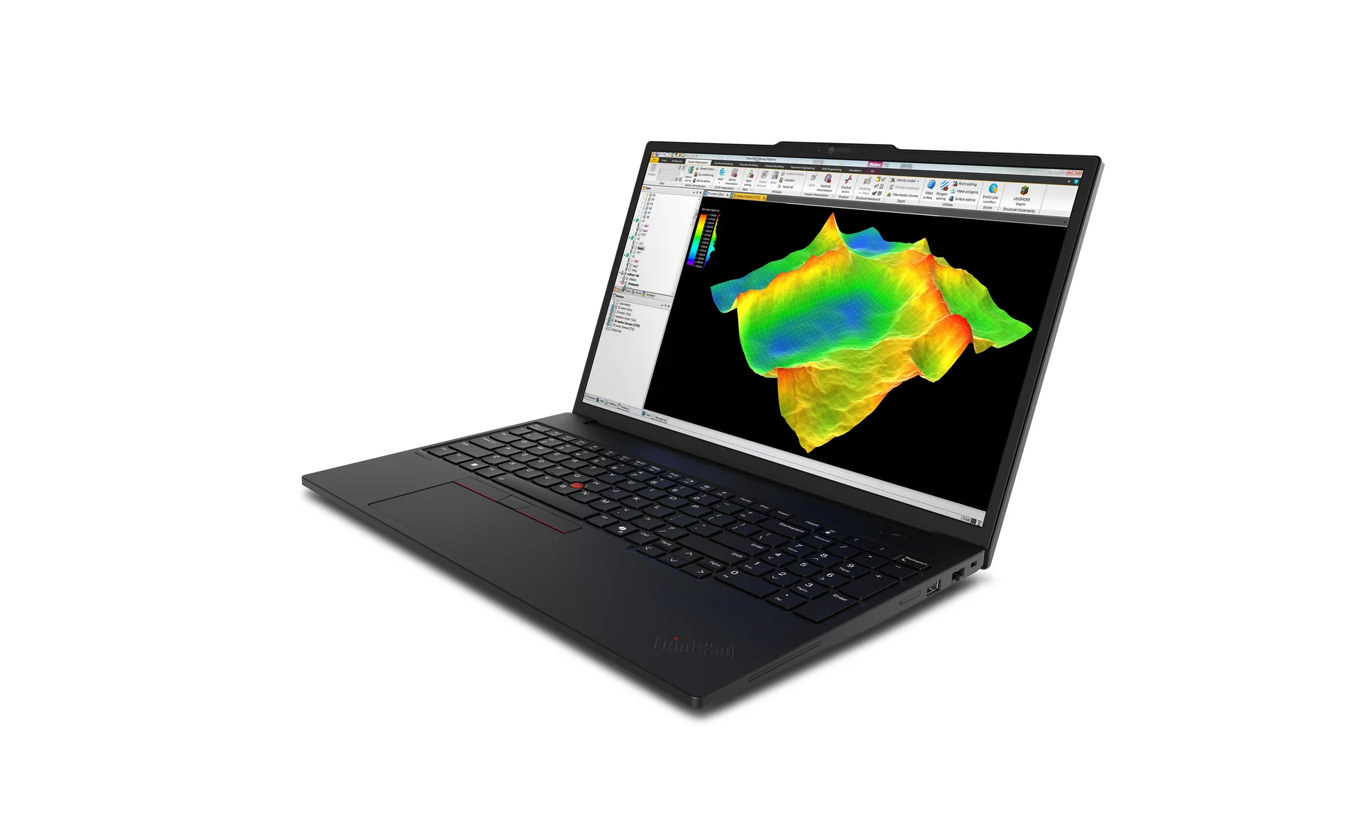 Vista adicional de Laptop Lenovo Workstation P16s Gen 4 — 21QWS06K00