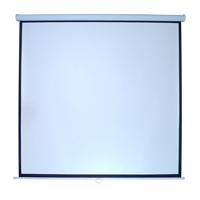 PANTALLA MULTIMEDIA SCREEN MSC-152 , MANUAL , 84 PULGADAS DIAGONAL, FORMATO 1 A 1, COLOR BLANCO MATE, PARA COLGAR TECHO O PARED