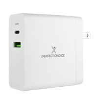 ADAPTADOR CARGADOR DE CORRIENTE DE 65W PUERTOS USB-A