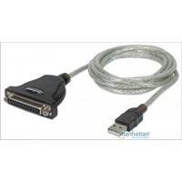 CONVERTIDOR,MANHATTAN,336581, USB A PARALELO DB25